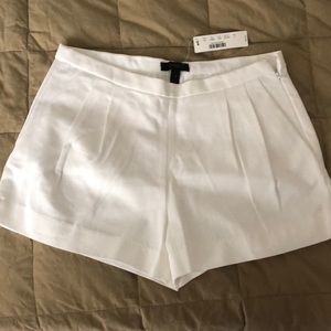 White J. Crew shorts
